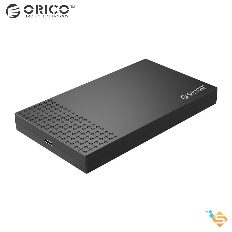 Hộp Ổ Cứng HDD SSD 2.5&quot; ORICO 2526C3 4TB Type C USB 3.1 Sang SATA 3.0 5Gbps hỗ trợ UASP - Bảo Hành Chính Hãng 1 Năm