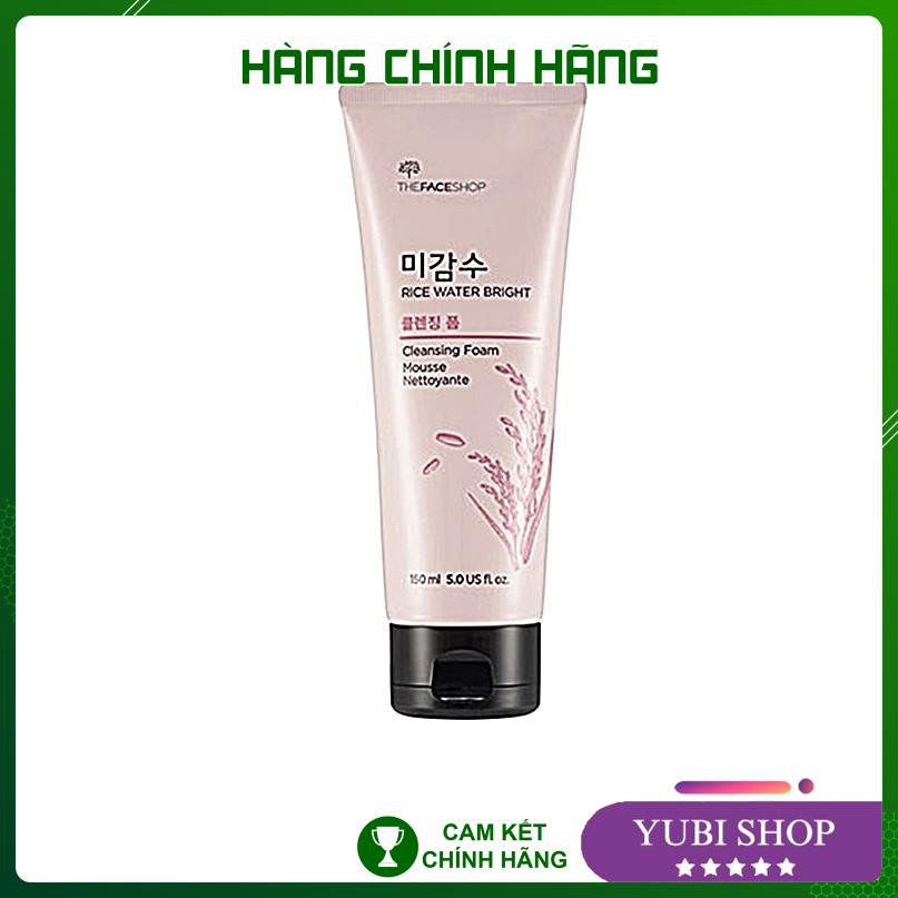 Sữa Rửa Mặt Chiết Xuất Gạo The Face Shop Chính Hãng - Hàn Quốc - 150ml  - Hot