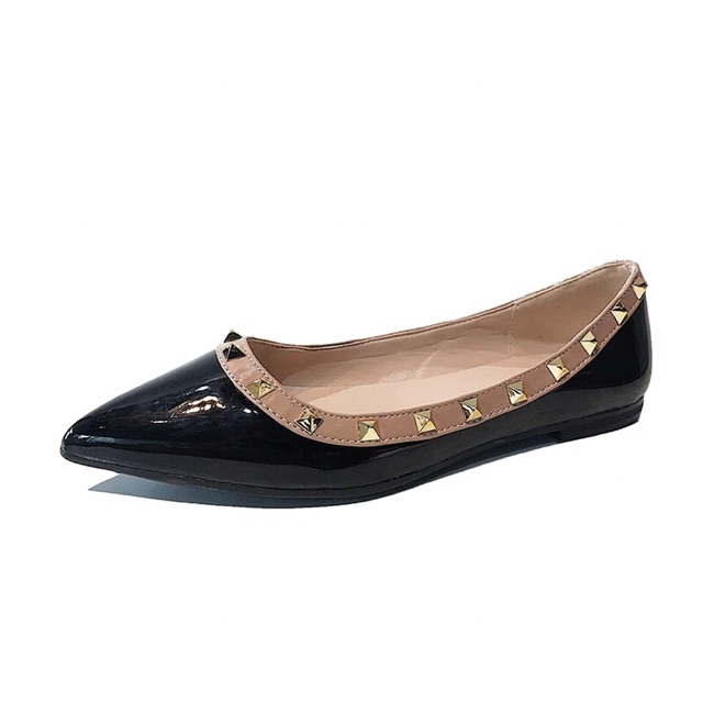 (ORDER) Giày bệt mũi nhọn đinh tán bigsize 30-45 | BigBuy360 - bigbuy360.vn