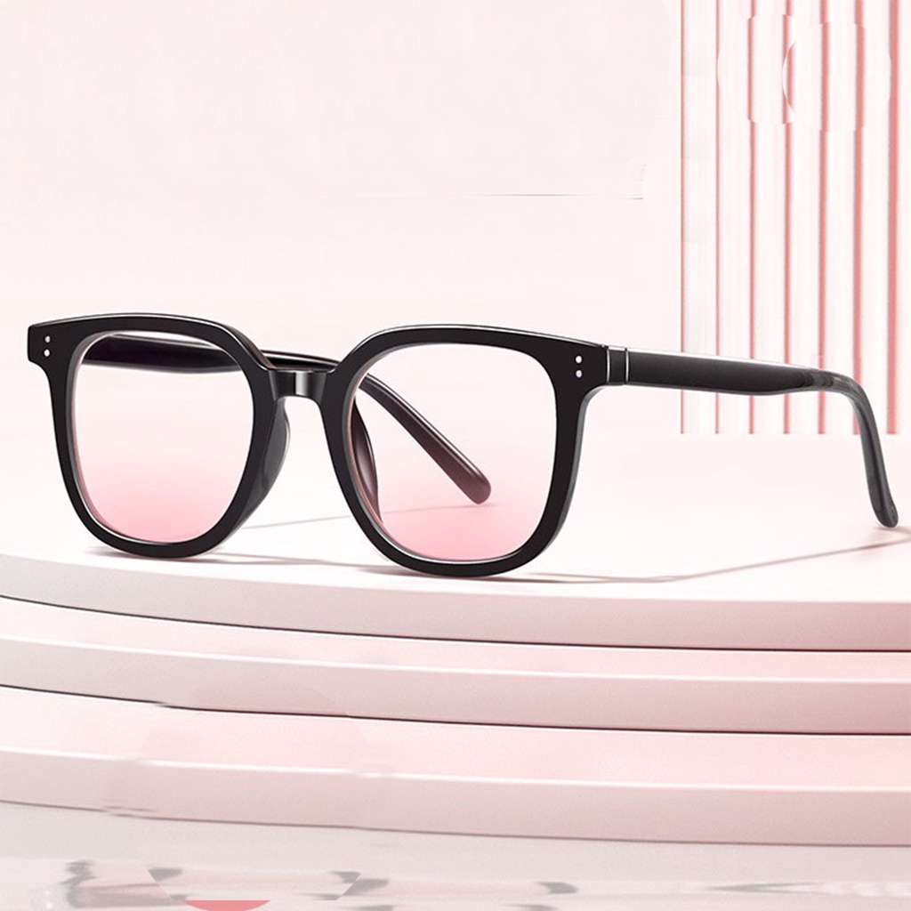 Mắt Kính Mát Thời Trang Form Vuông 2 Chấm Gọng Nhỏ Hot Trend