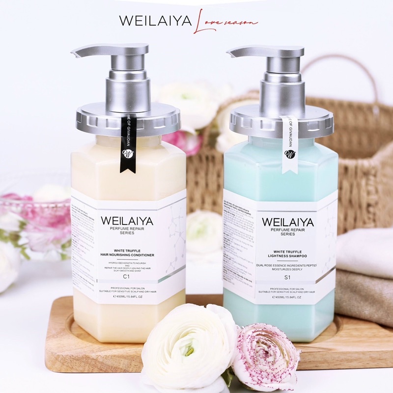 Dầu Gội Xả Phục Hồi Nấm Truffle Weilaiya Chính Hãng