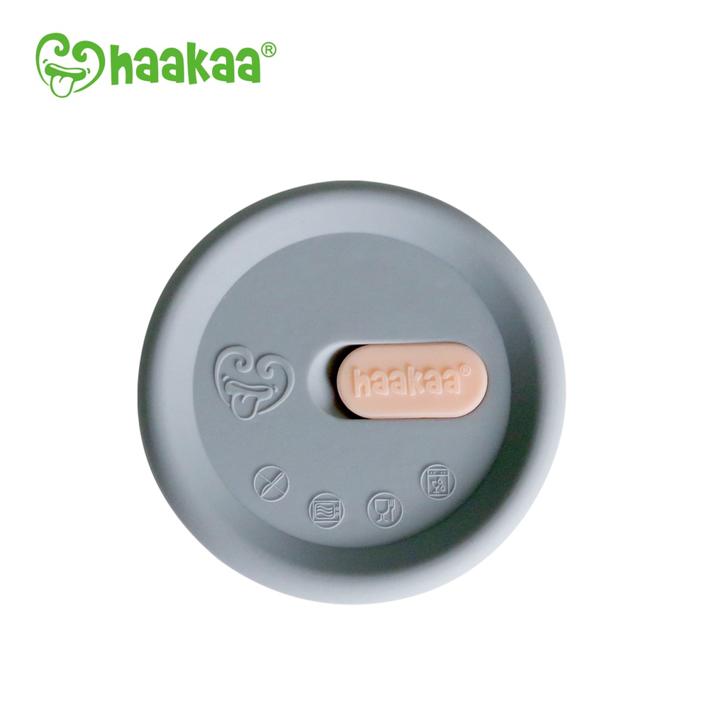 Nắp đậy cốc hứng sữa Silicone HaaKaa, Chống đổ sữa (Phụ kiện)