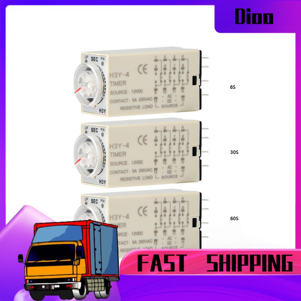 Mô Đun Hẹn Giờ H3y-4 14-pin 12vdc Chất Lượng Cao