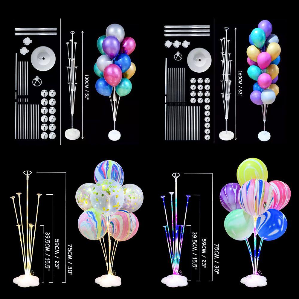 GOGOUP Giá Đỡ Trưng Bày Bong Bóng Có Đèn Led Độc Đáo Trang Trí Tiệc Sinh Nhật