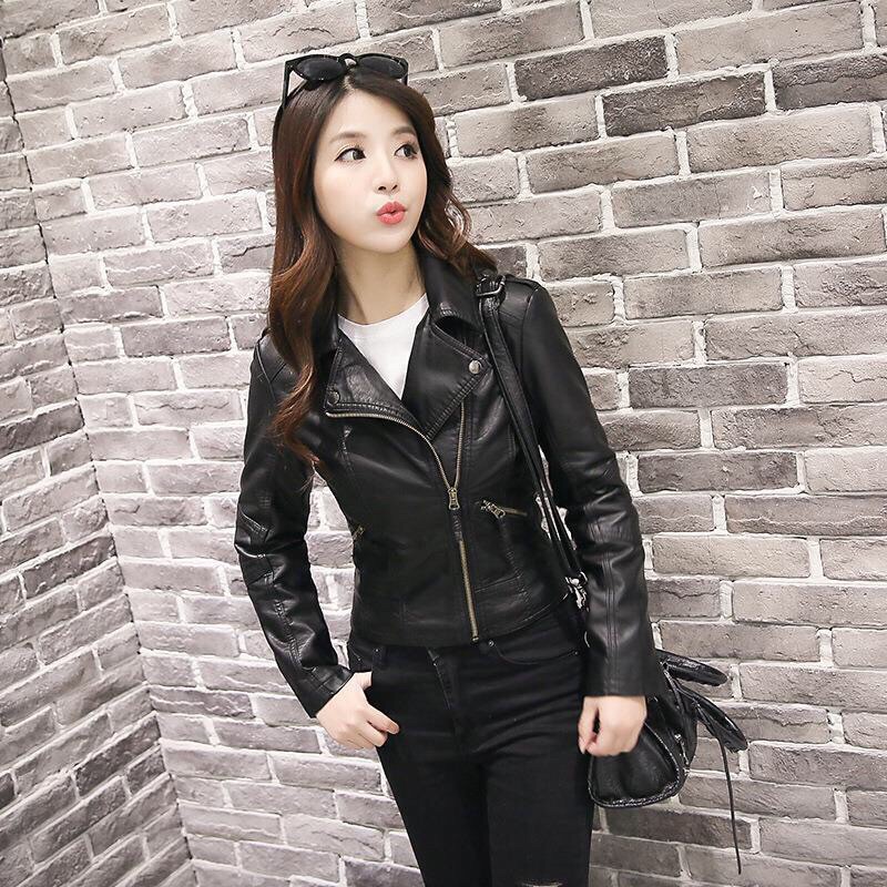 Áo khoác da nữ Hàng NK QCCC mẩu 3672