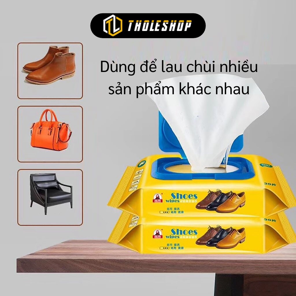 Khăn Ướt Lau Giày GIGAHOME Gói 12 Miếng Khăn Lau Giày Sneaker, Balo, Túi Xách Cực Sạch 9401