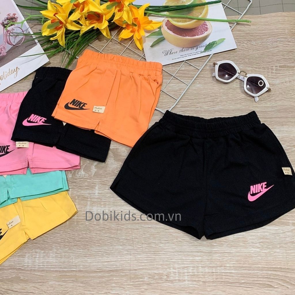Quần Đùi Chục Cho Bé Thun Cotton SG Loại 1 Co Giãn Mềm Mát Form Dáng Thể Thao Xinh Xắn