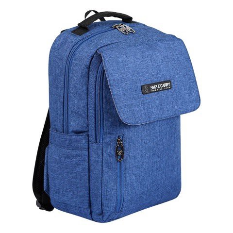 Balo laptop siêu nhẹ chống nước simple cary Issac 2
