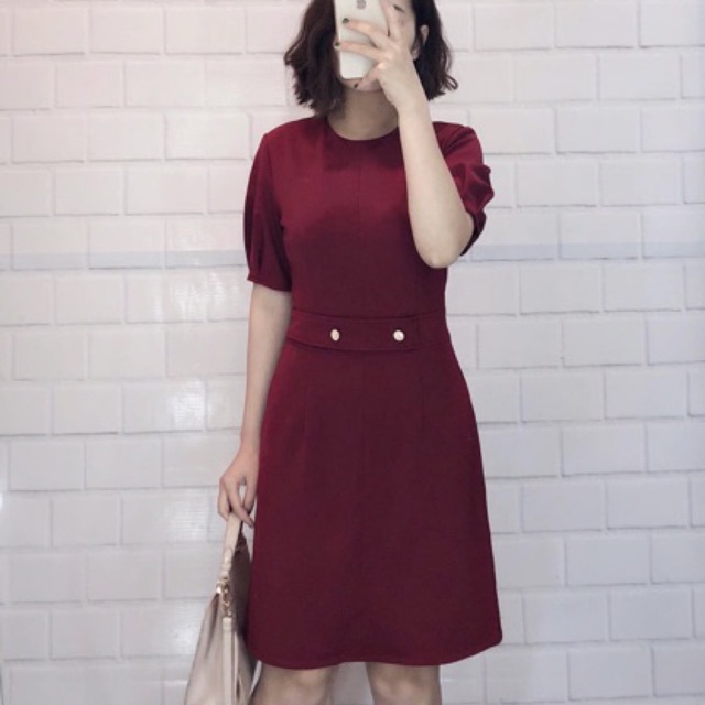 Váy đen đỏ chất đẹp