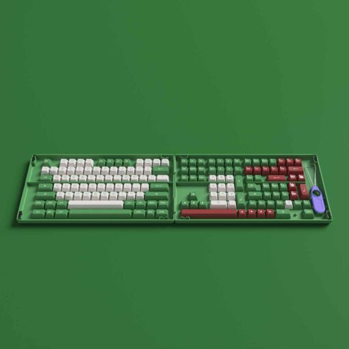 Nút Bàn Phím - AKKO Keycap set – Matcha Red Bean (PBT Double-Shot/ASA profile/158 nút)