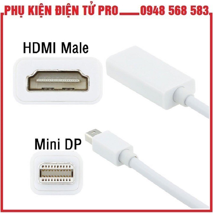 Dây Chuyển Mini Display Port Sang Hdmi - Dây Chuyển Tín Hiệu Mini Displayport Sang Hdmi