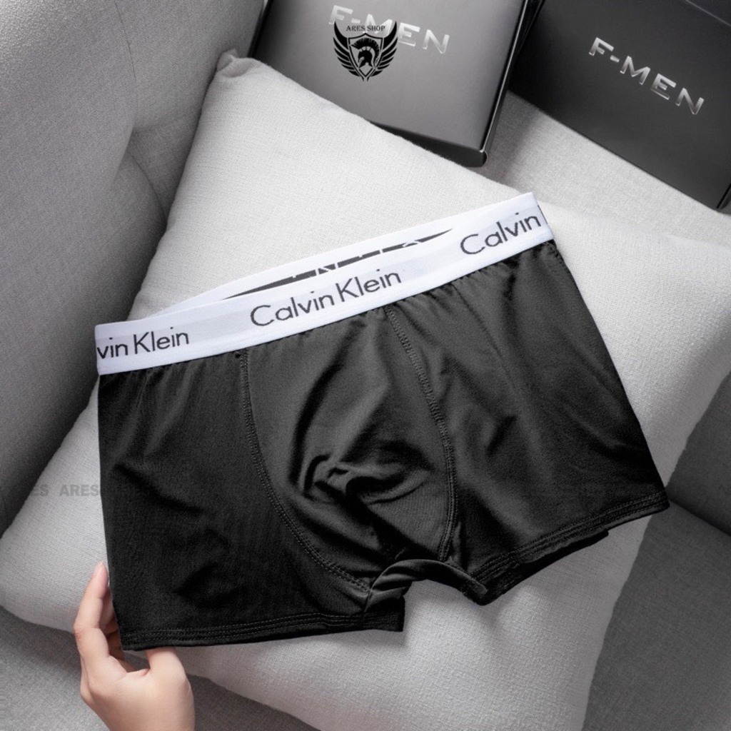 Quần lót nam, quần boxer nhiều màu chất thun lạnh mềm mịn siêu mát, thấm hút mồ hôi - CK- ARES SHOP