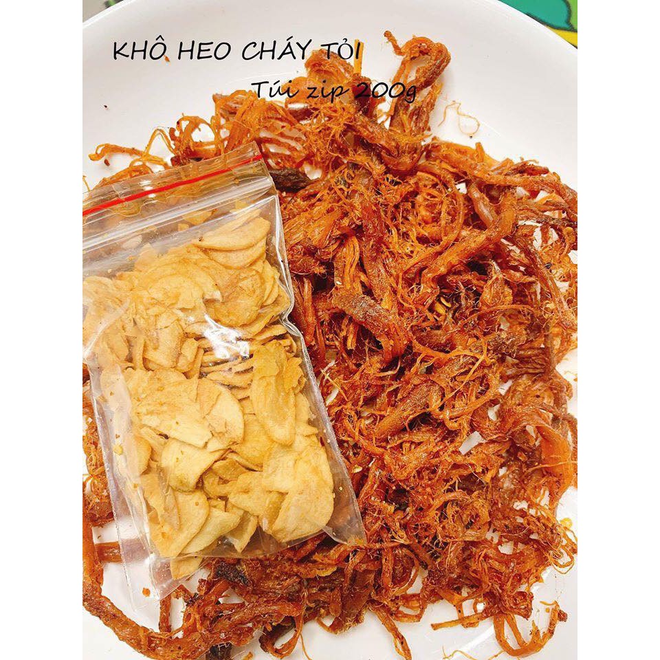 500g Heo khô cháy tỏi loại 1