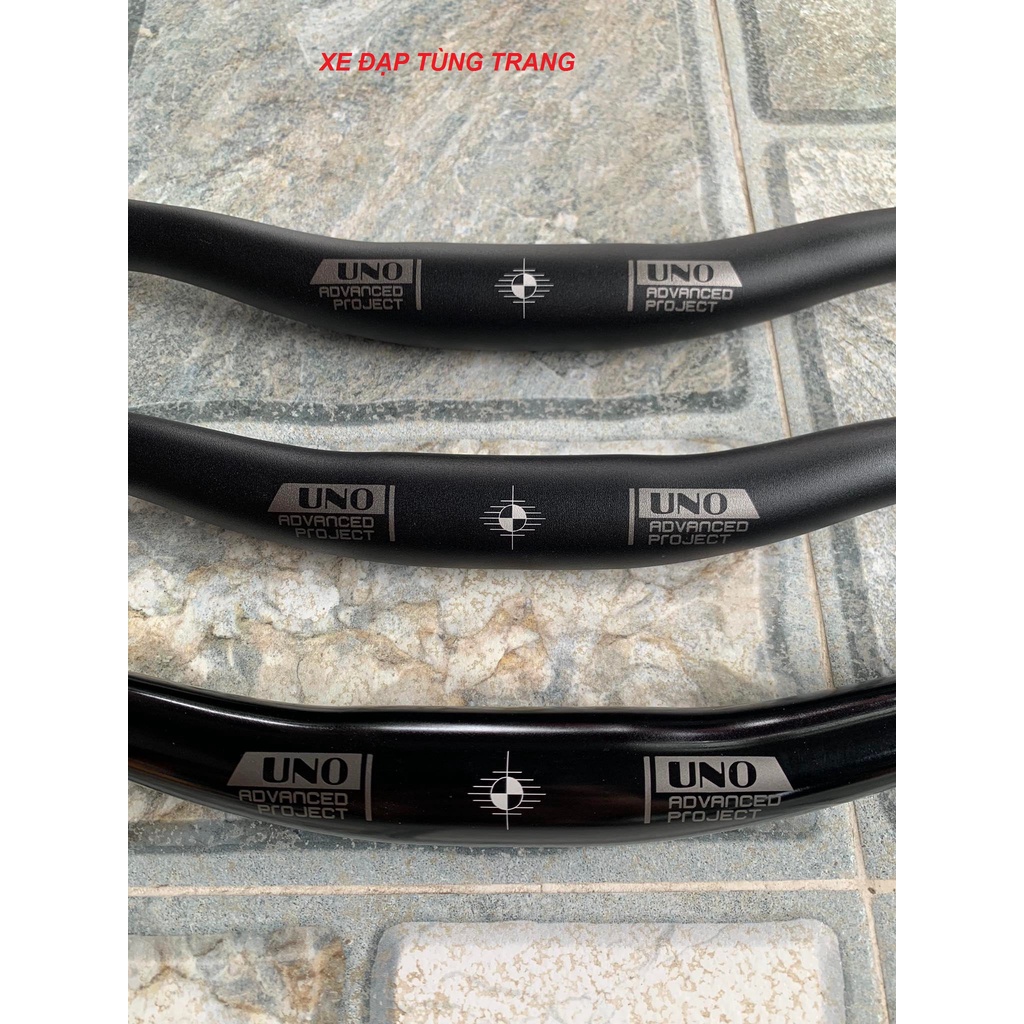 Tay lái / ghi đông cánh én . UNO taiwan 31,8 x 720/740/780mm .