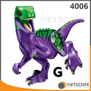 Lắp ráp khủng long Jurassic World - 4006