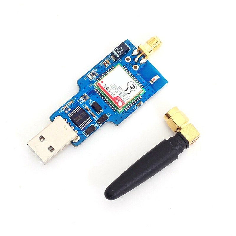 Usb To Gsm Serial Gprs Sim800C Kết Nối Bluetooth Kèm Ăng Ten