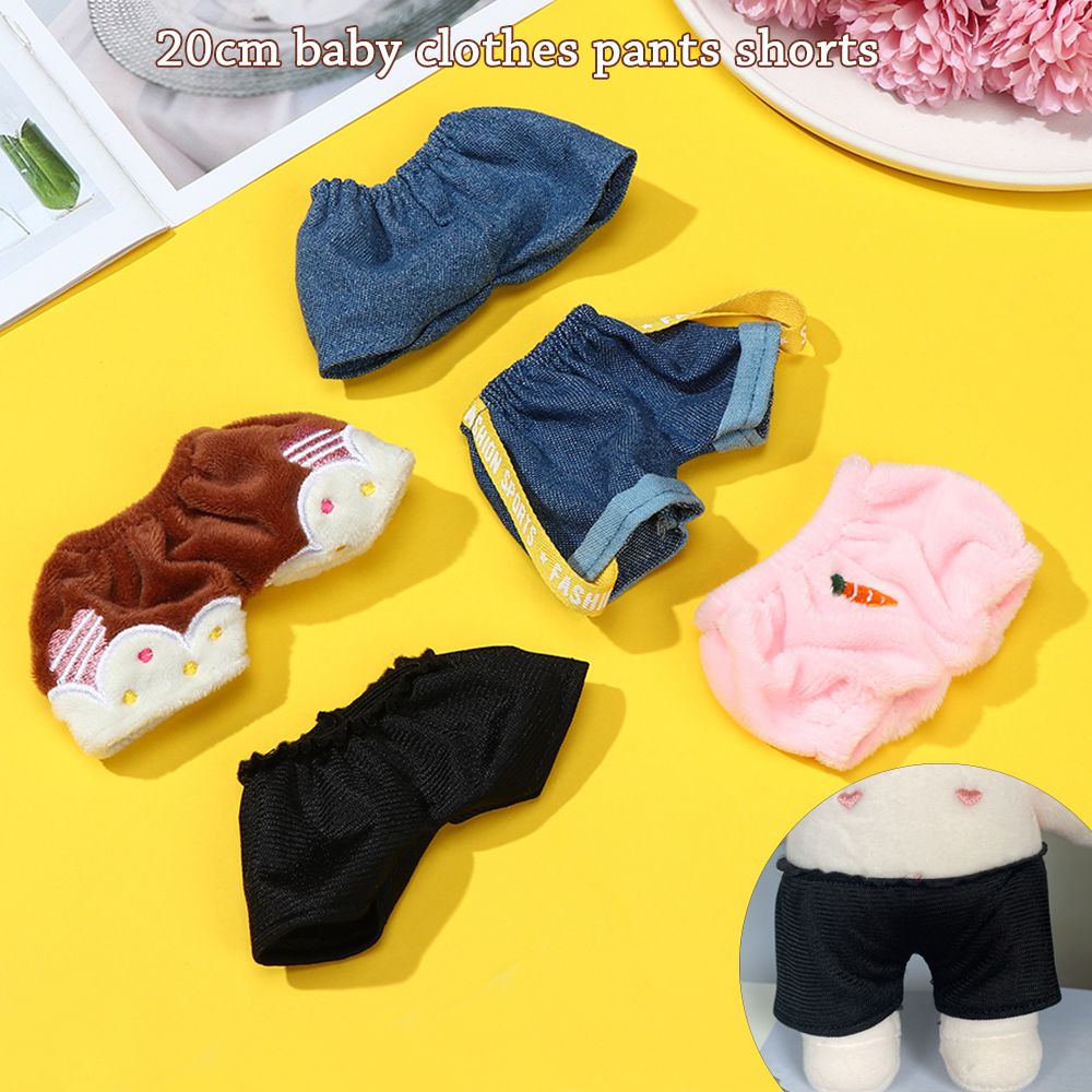 outfit doll 20cm búp bê quần lót Quần short bông Cô gái đồ chơi phụ kiện