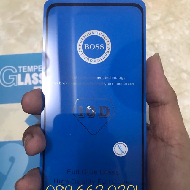 Kính cường lực Realme X ✔️chính hãng boss 9D, 10D