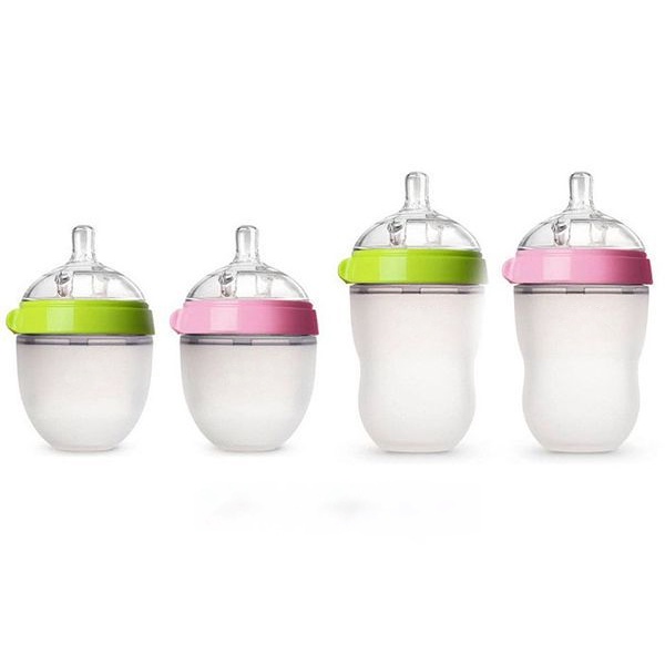 Bình sữa Silicone siêu mềm cho bé Cutivn