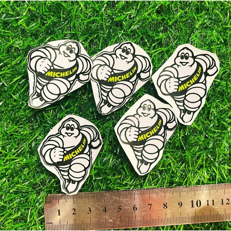 5 tem logo con michelin nhỏ