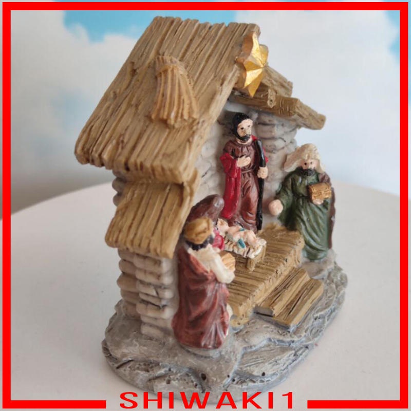 Tượng gia đình Chúa dùng trang trí Giáng sinh cho nội thất gia đình