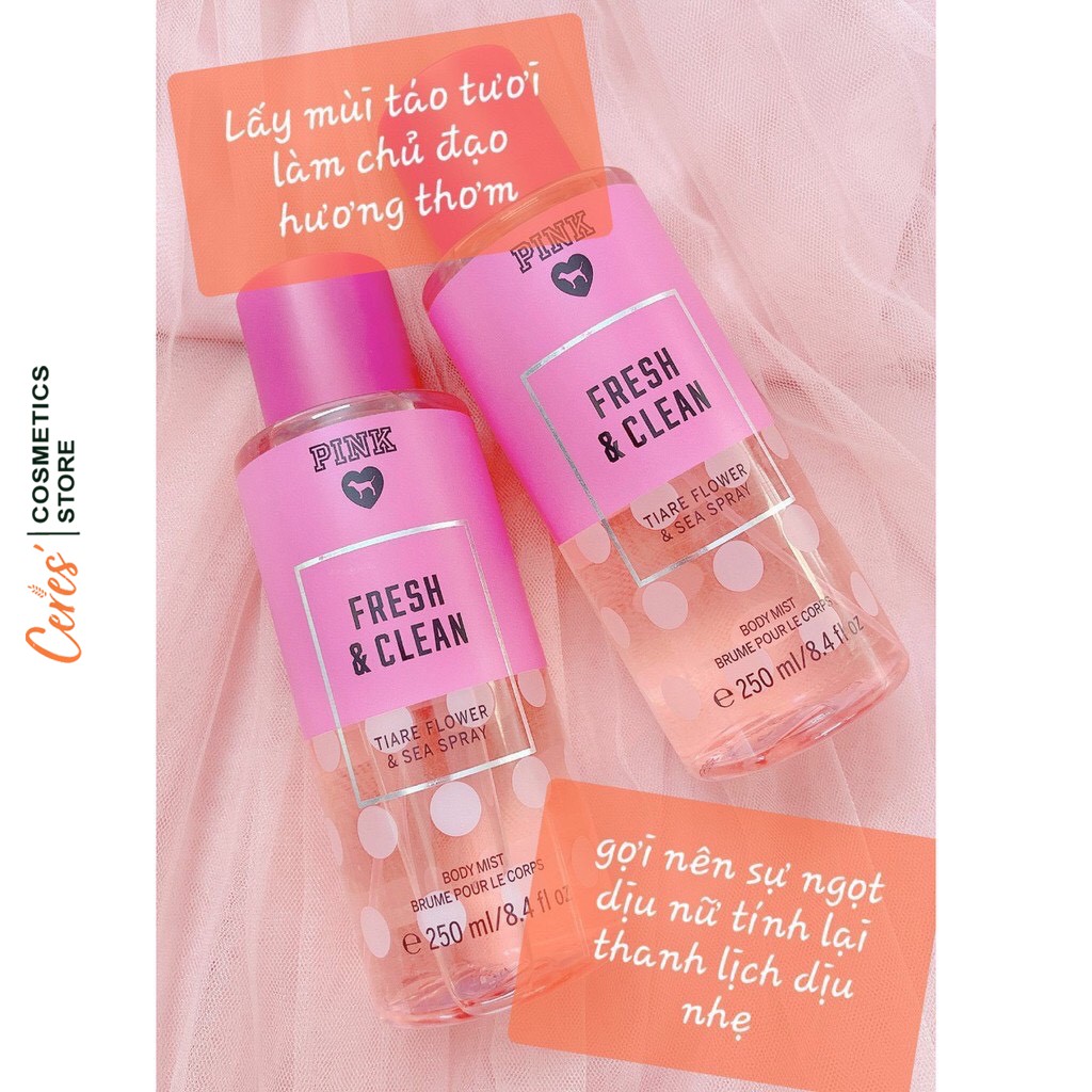 Nước Hoa Nữ  Xịt Thơm Toàn Thân Body Mist Pink Nội Địa Trung | Thế Giới Skin Care