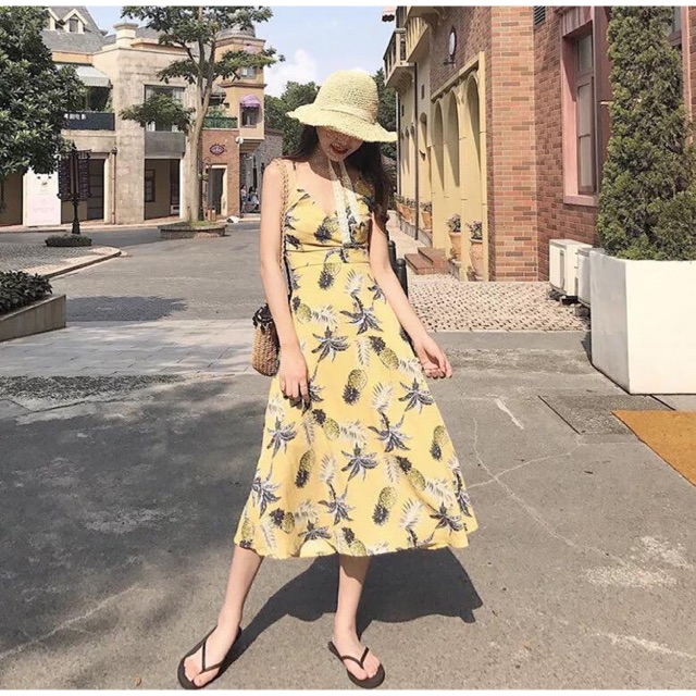 Maxi dứa đi biển