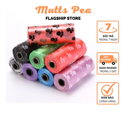 Túi cuộn hốt phân cho chó - Mutts Pea