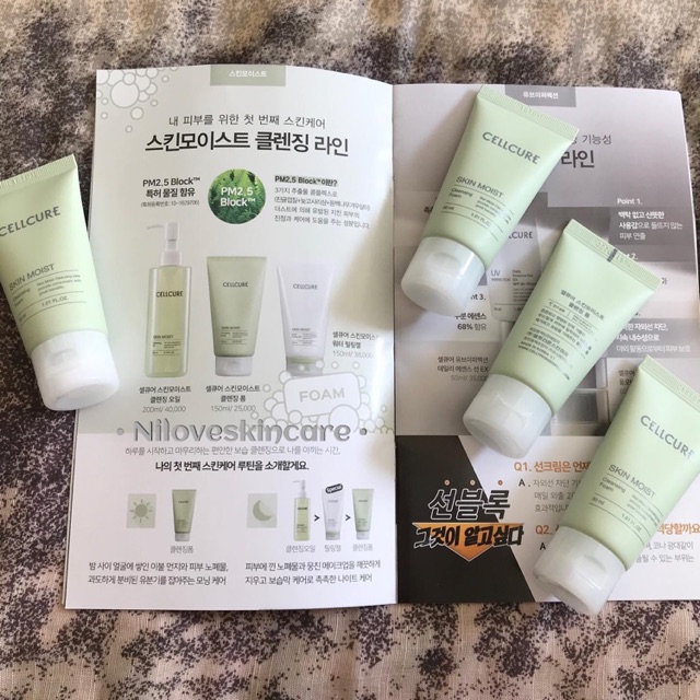 Sữa rửa mặt Cellcure mini 30ml