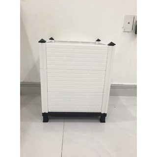 Chậu lắp ráp trồng rau , hoa hồng kích thước dài 40 rộng 40 cao 55