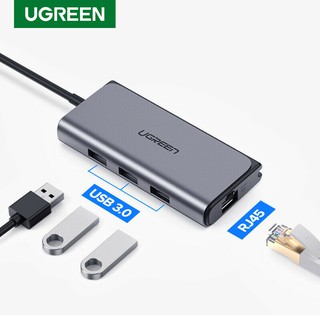 Cáp usb type-c to lan, usb 3.0 sạc usb c chính hãng ugreen 50252