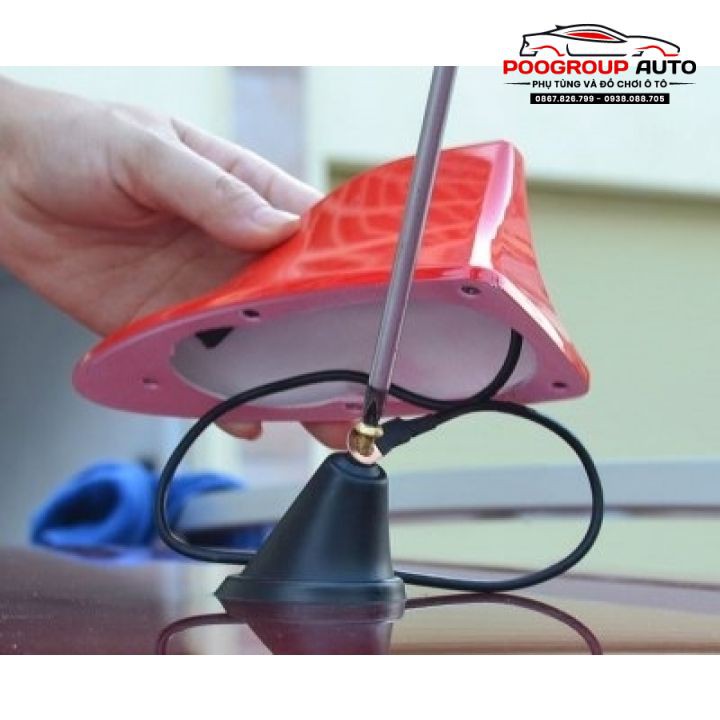 Ăng ten vây cá mập thông minh tiện lợi dành cho ô tô xe hơi phong cách thể thao phụ kiện nội thất ô tô Poogroup