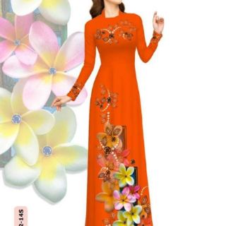 Vải áo dài in 3D ( lụa nhật, tằm ý)