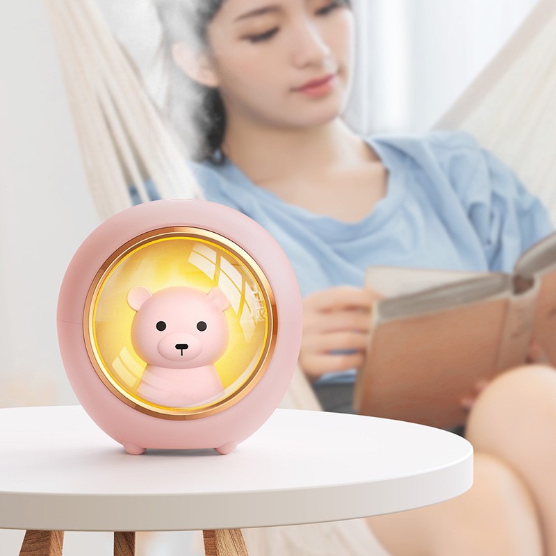 Fnelse Cute Bear Humidifier USB Aroma Diffuser 200ML