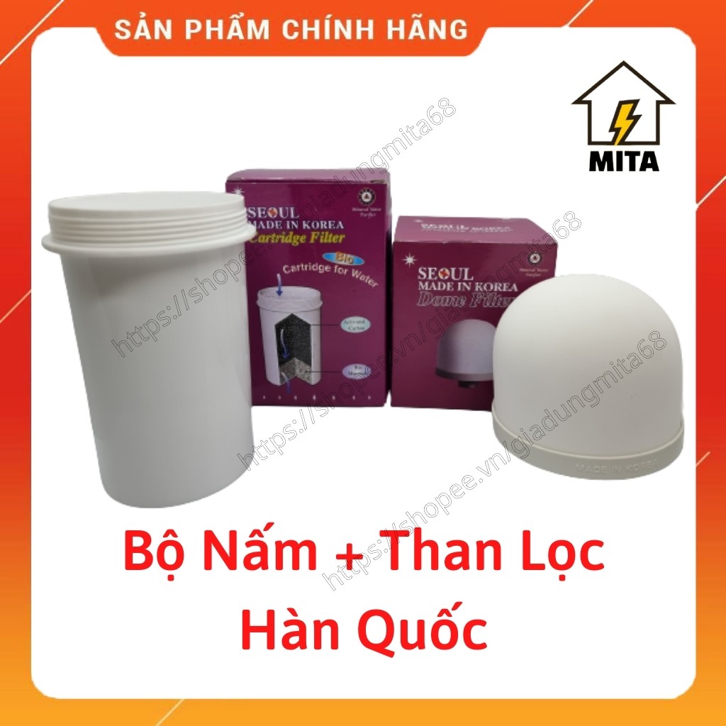 Nấm Lọc Sứ Và Than Lọc Hàn Quốc