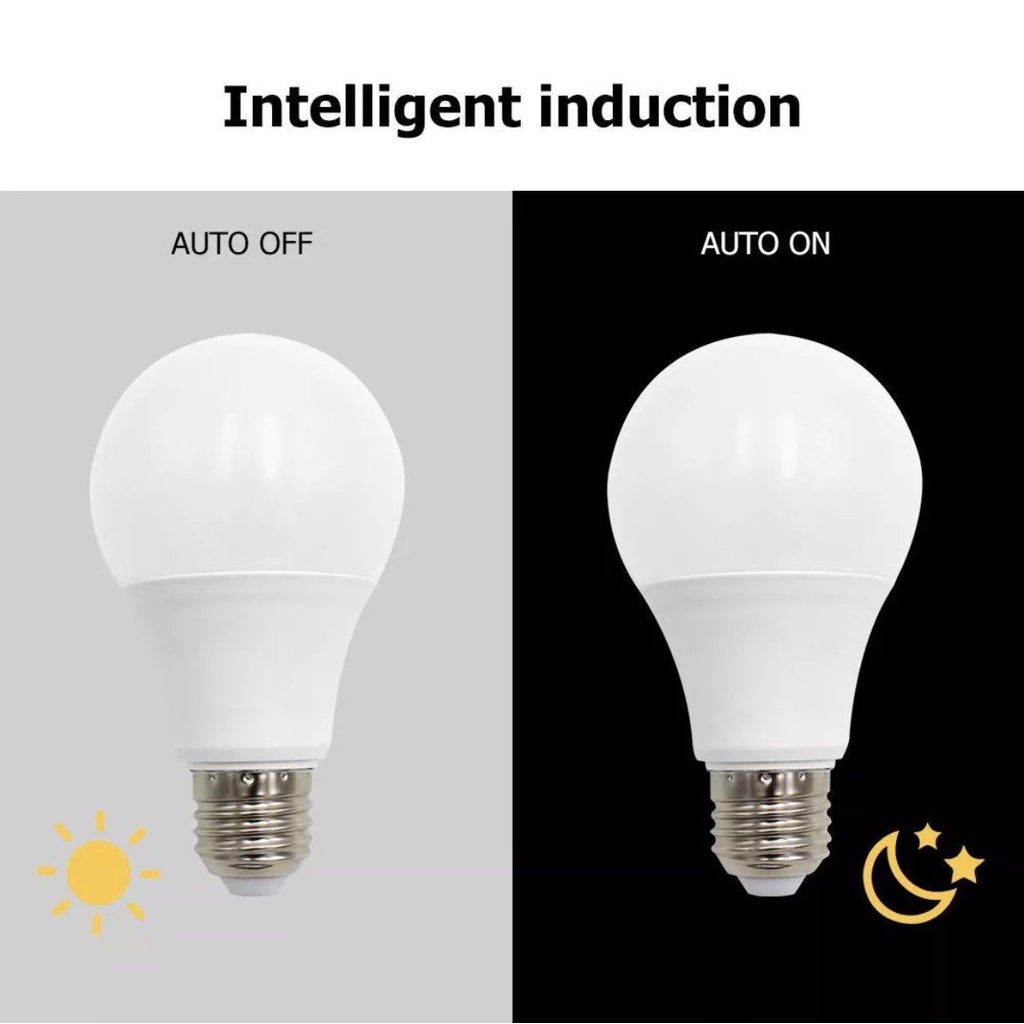 Đèn LED Bulb cảm biến 7W E27 sáng trắng