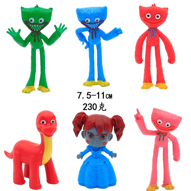 Poppy Playtime Action Figure Huggy Wuggy Model Dolls Toys For Kids Home Decor Desktop Ornament