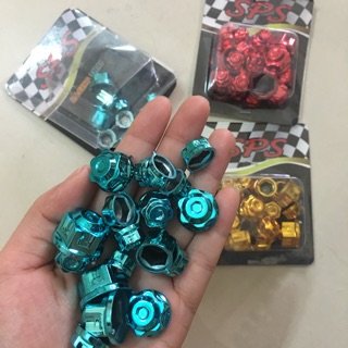 Chụp ốc màu - Chụp ốc trang trí xe