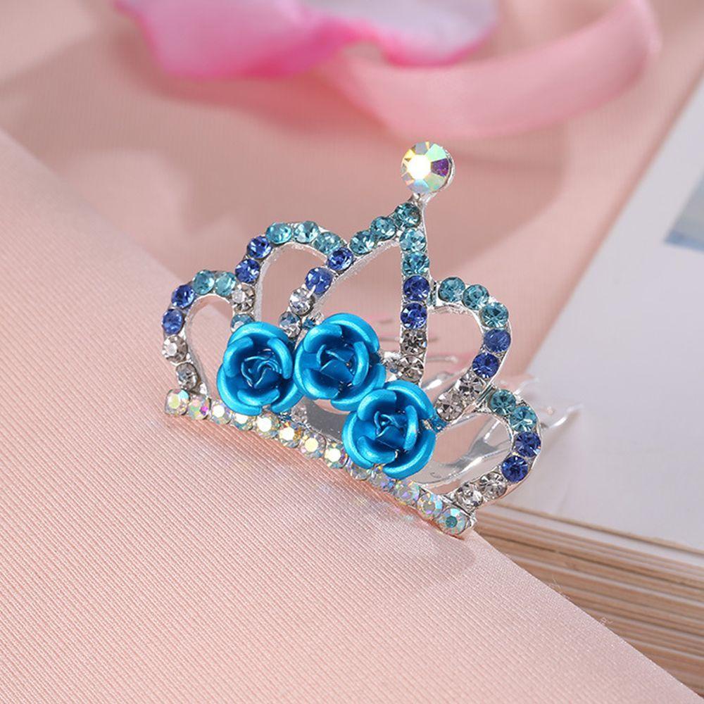 JARRED Lược Cài Tóc Hình Vương Miện Đính Đá Thời Trang Cho Nữ