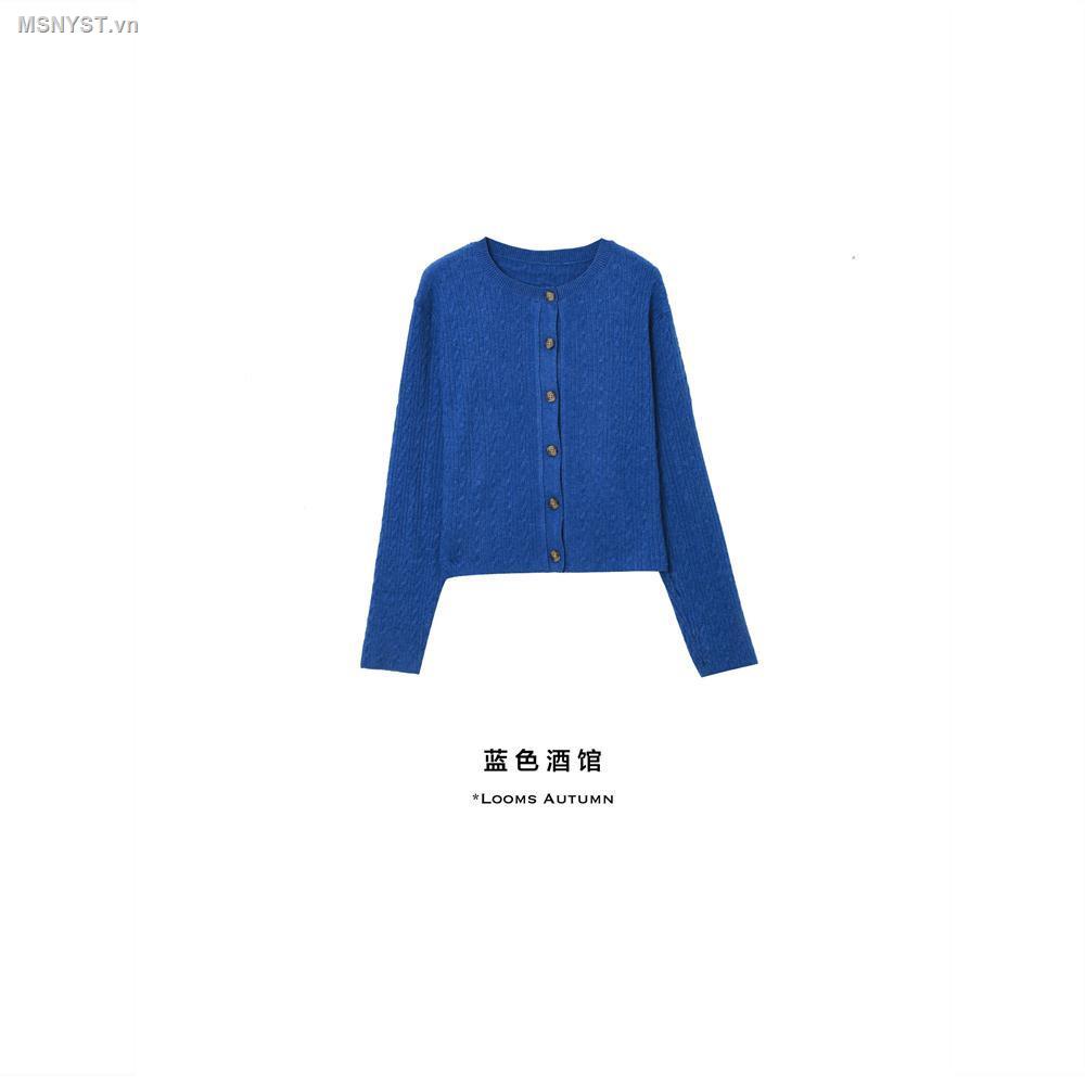 Áo khoác cardigan dệt kim lưng cao tay dài phong cách mới cho nữ 2021
 | BigBuy360 - bigbuy360.vn