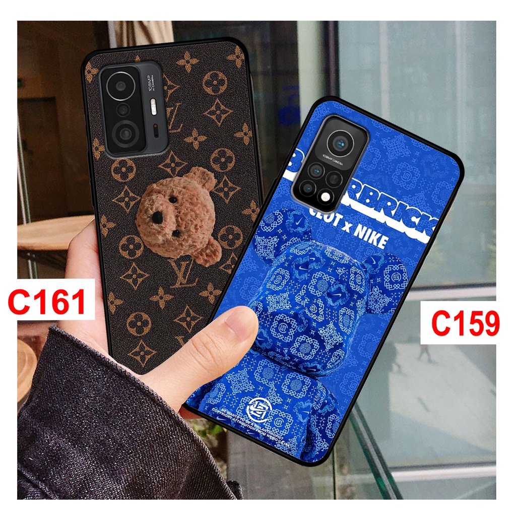 Ốp Xiaomi Mi 10T - Mi 10T Pro - Mi 11T - Mi 11T Pro in hình gấu bearbrick thời trang. ốp lưng xiaomi redmi rẻ bền đẹp.