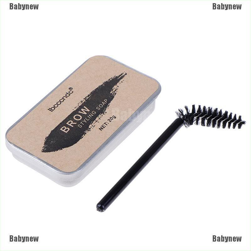 (hàng Mới Về) Sáp Định Hình Lông Mày Lâu Trôi Kèm Cọ | BigBuy360 - bigbuy360.vn