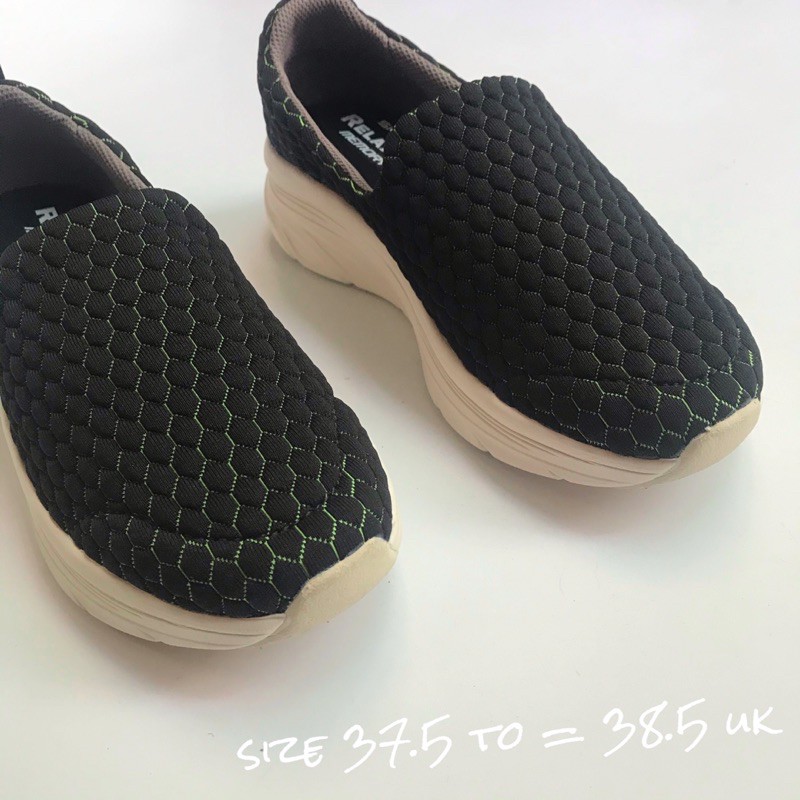 Giày slip on XANH 5cm SKECHERS