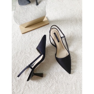 Giày slingback mũi nhọn (ẢNH THẬT SHOP CHỤP TRÊN NỀN)