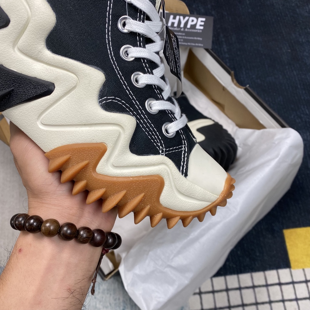 Giày Converse Run Motion Black  - Hype Sneaker | Phiên bản high quality.