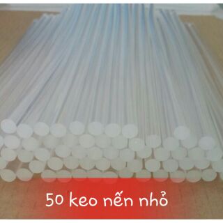 50 keo nến nhỏ dài 0,7x25cm