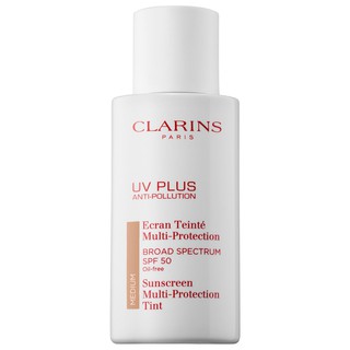 Kem chống nắng Clarins 50ml UV PLUS Anti-Pollution Sunscreen Multi-Protection Tint SPF 50