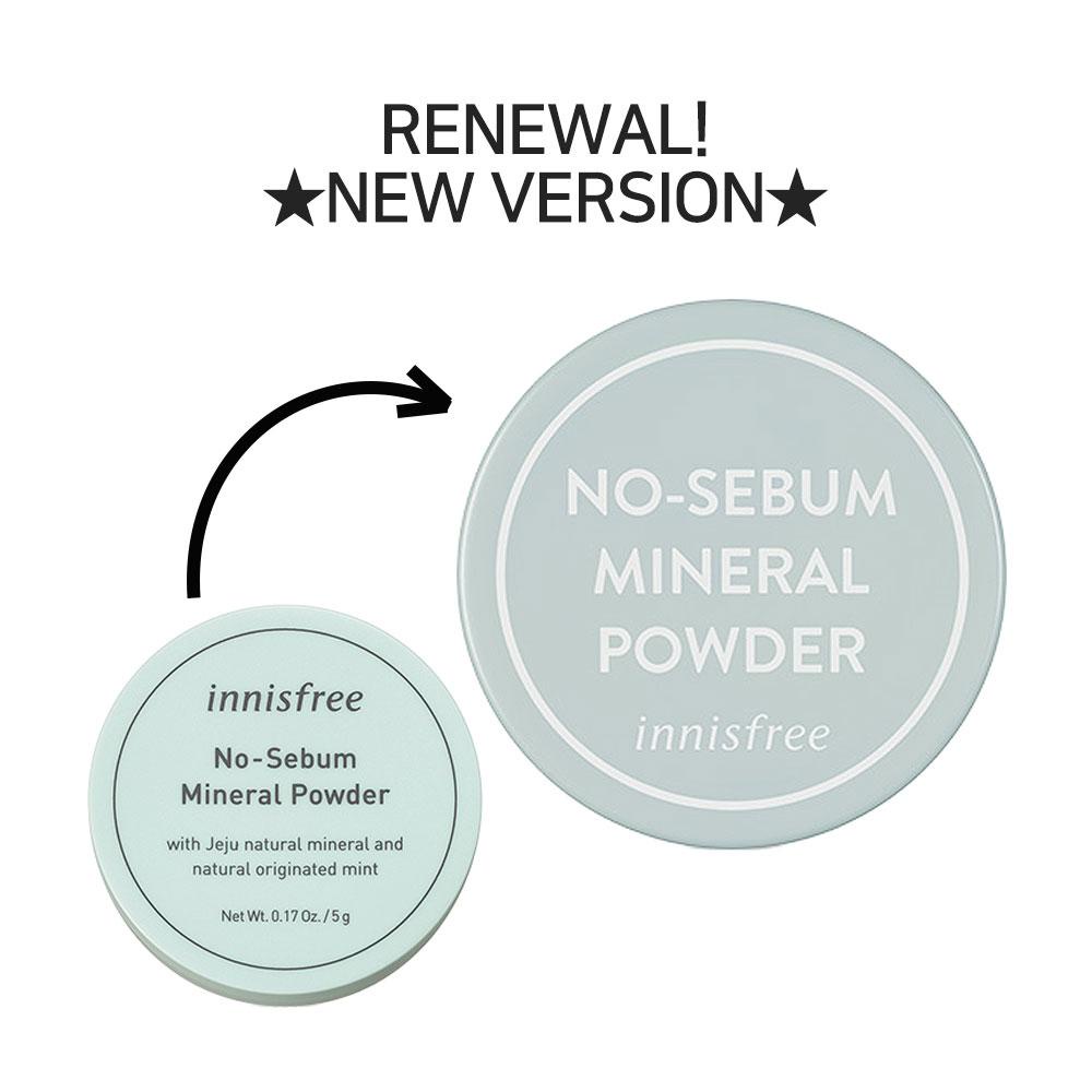 Phấn Phủ Bột Kiềm Dầu Innisfree No-Sebum Mineral Powder 5g