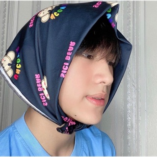 Khăn Turban Sici Uncover ( 2 màu Trắng + Đen )