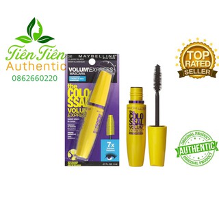 Mascara chuốt mi Maybelline Colossal Volume Express 7X Mỹ làm dày và dài mi